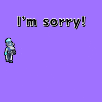 Sorry Slide GIF by Party Icons
