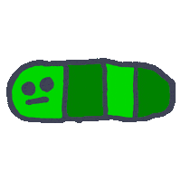 Sad Bug Sticker by maitoparta
