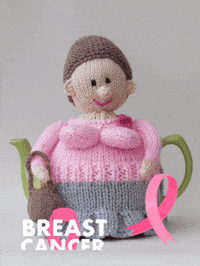 Breast Cancer Awareness GIF by TeaCosyFolk