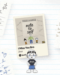 Miss You Friendship GIF by Zhot Music