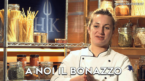finale hk GIF by Hell's Kitchen Italia