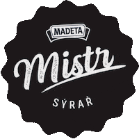 Mistr Sýrař Sticker by Madeta