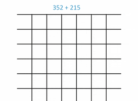 grid adding GIF
