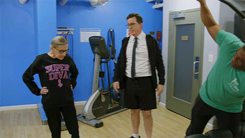 stephen colbert gun show GIF by The Late Show With Stephen Colbert