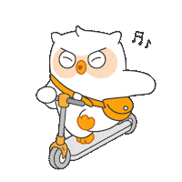 Goodrich_official speed go ride owl Sticker