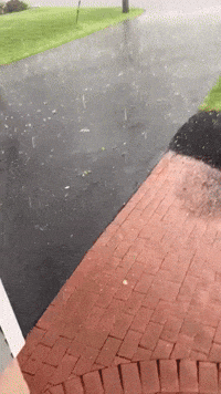 Storms Drop Small Hail on Connecticut
