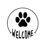 Dog Heart Sticker by Reiseausschnitte