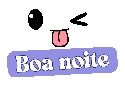 Boa Noite Sticker by Bel Diniz