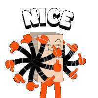 Happy Lets Go Sticker by Nexio