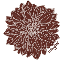 thealphabetj flower bloom flower garden flower farm Sticker