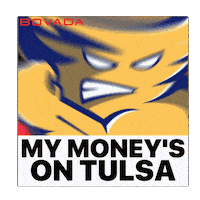 Golden Hurricane Tu Sticker by Bovada