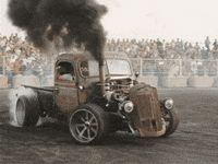 dieselrcorp classic old truck crowd GIF