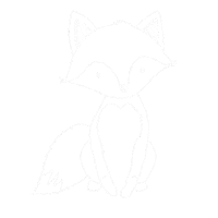 Littlefoxx fox organic kids fashion forest animals Sticker