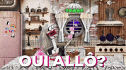 ladump phone telephone dump frenchie GIF