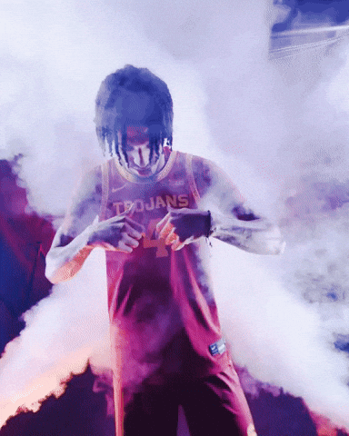 Basketball Hoops GIF by USC Trojans