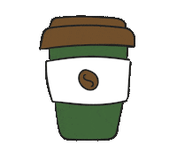coffee hot Sticker by Daniel Harris