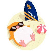 Summer Relaxing Sticker by Singapore Airlines