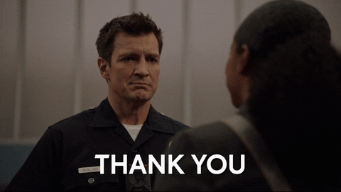 Nathan Fillion Yes GIF by ABC Network