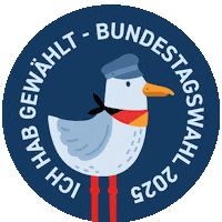 StadtBremerhaven wahl btw bremerhaven möwe Sticker