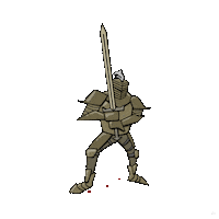 tryhardartNW knight injured burnedout outtabreath Sticker