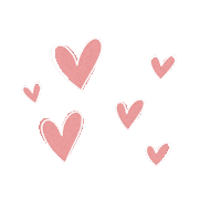 pretty_little_home hearts love your home moving hearts pretty little home Sticker