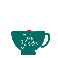 tea cup love Sticker by teapasar