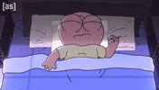 Scared Waking Up GIF by Adult Swim