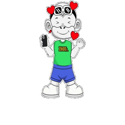 Feel Good Green Shirt Sticker by Zhot