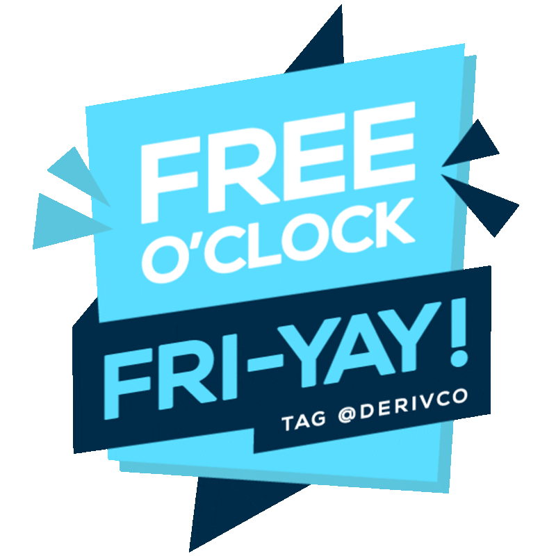 Friday Fri-Yay Sticker by Derivco