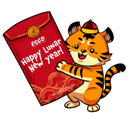 恭喜发财 Happy New Year Sticker by Esco Lifesciences