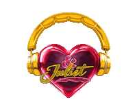 Headphones Juliet Sticker by AKA NYC