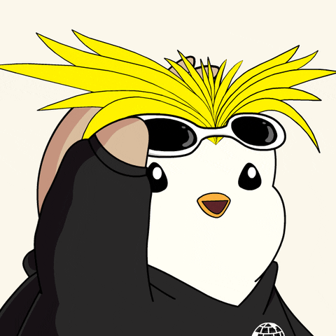 Excited Yes Please GIF by Pudgy Penguins