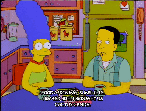 marge simpson john GIF