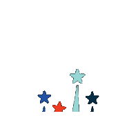 Stars Sticker by National Beta Club