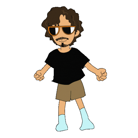 palmfmwithyukamaya dance sunglasses sidestep mayachi Sticker