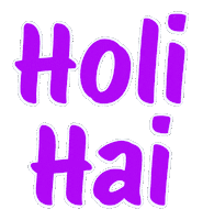 Holi Festival India Sticker