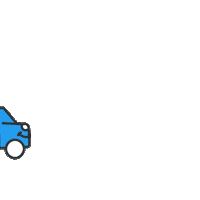 Blue Car Anniversary Sticker by Wheelzy