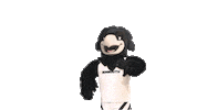 Celebration Mascot Sticker by Monmouth Hawks