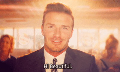 david beckham love GIF