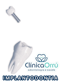OrruClinica dentista odontologia sorriso dente Sticker