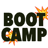 Bootcamp Sticker by Stone Fit