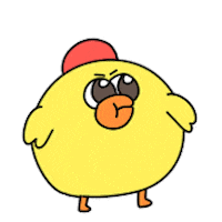 Baby Chicken Sticker