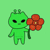 Space Cat GIF