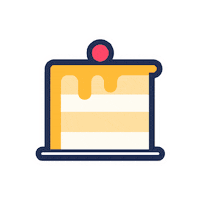 empirecoffee cake empirecof cake animation empire cake Sticker