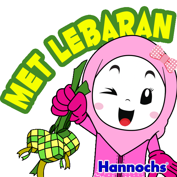 Ketupat Sticker by Hannochs