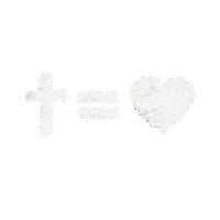 Jesus Christ Heart Sticker by Studio Queenhood
