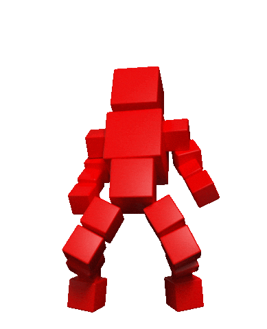 3D Dancing Sticker by Entropico