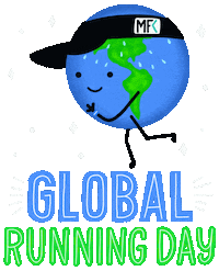 Run Running Sticker by cebrazul