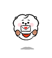 Heart Love Sticker by LINE FRIENDS