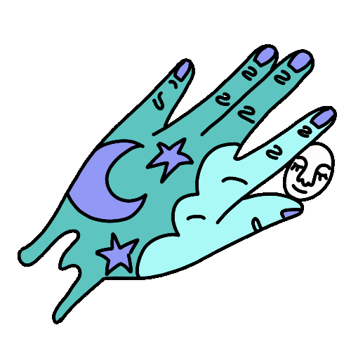 Night Stars Sticker